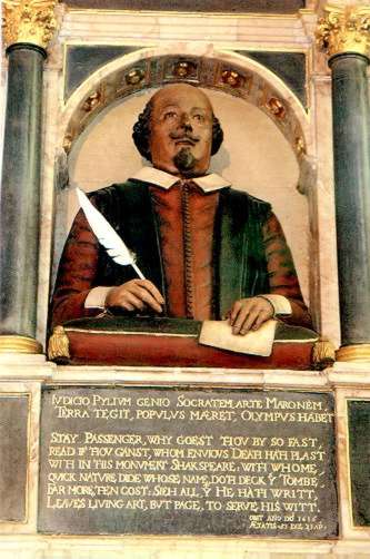 Shakespeare memorial